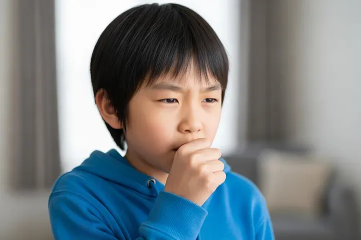 子供の咳が長引く原因と対処法:夜に強い時・乾いた咳・熱がある場合の目安