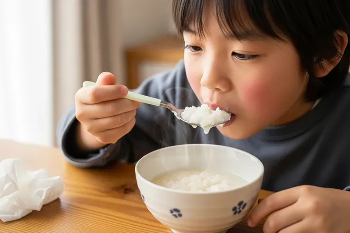 子どもが風邪をひいた時の食事は? 小児科医がすすめる食べ物と飲み物
