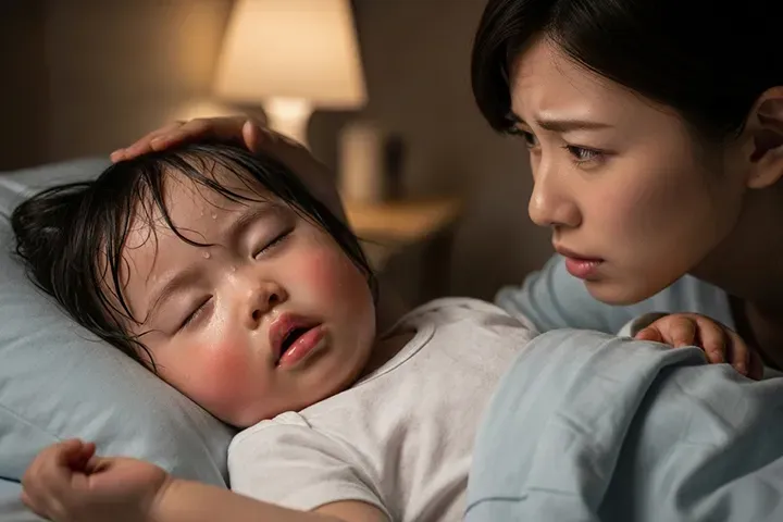 子どもは睡眠中にも熱中症になる？夜間に起こる原因・症状と家庭でできる予防対策を解説