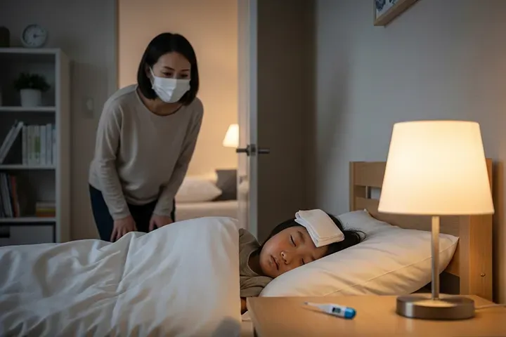 子どもが新型コロナウイルス陽性になったら|自宅療養期間と登園・登校のタイミング