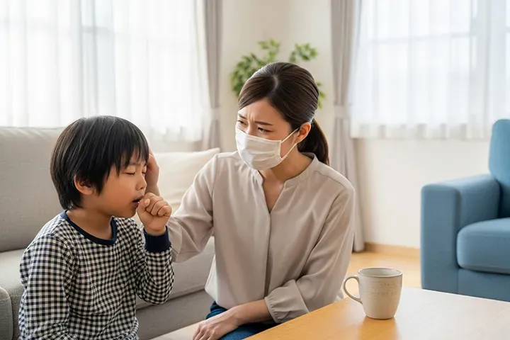 子どものマイコプラズマ肺炎、してはいけないことは?お風呂・登園・家庭ケアを解説