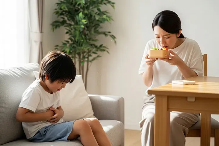 子どもが食中毒になったら?夏の原因・症状・対処法と受診の目安を小児科医が解説