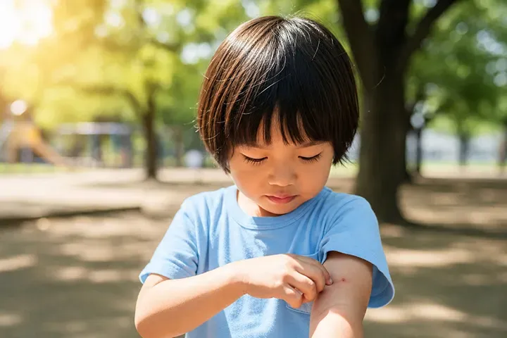 子どもの虫刺されの症状と対処法｜かゆみ・腫れのホームケアと受診の目安を小児科医が解説