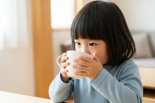 子どもの喉にいい飲み物|喉が痛いときのおすすめと水分補給のポイント