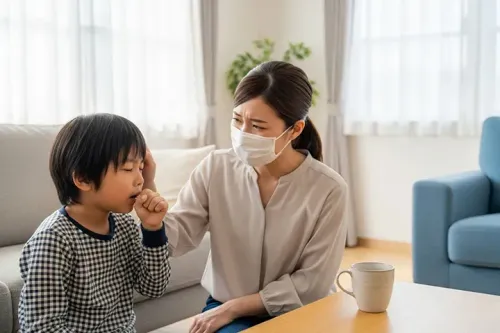 子どものマイコプラズマ肺炎、してはいけないことは？お風呂・登園・家庭ケアを解説