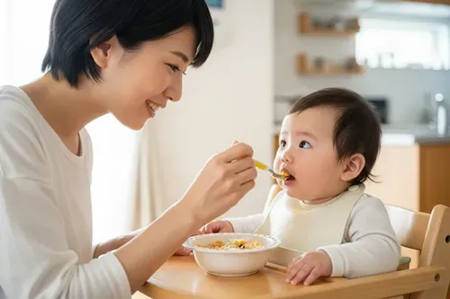 離乳食でアレルギー反応が出たら？赤ちゃんの症状と病院に行く目安を小児科医が解説